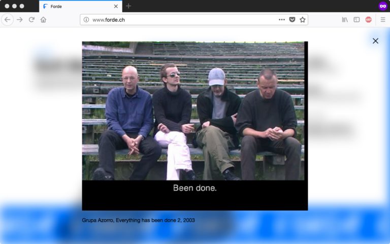 Forde Everything has been done 2